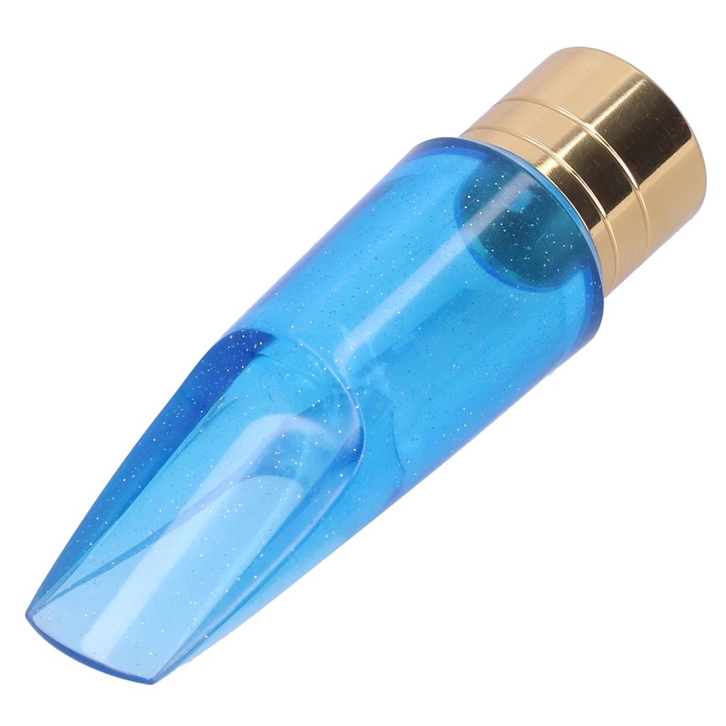 Saxophone Mouthpiece Bb Alto ABS Blue Transparent Wind Instrument Accessories Replacement