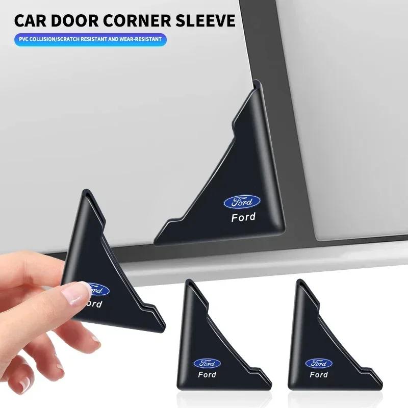 Car Sticker 2026 2025 Hot For Ford New Car Door Corner Protective Cover Door Scratch Silicone Anti-collision Covers For Ford Foc