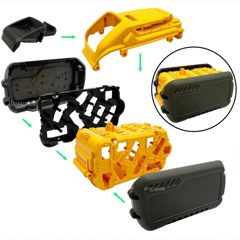 DCB609 15*21700 Lithium Battery Storage Box Case PCBA For DeWalt 20V 60V Battery Charging Protection Circuit Board Shell Housing