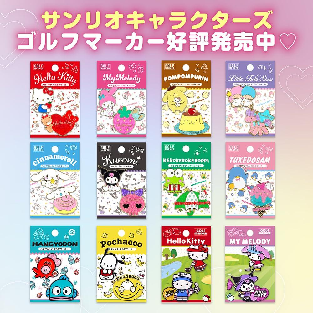 Hello Kitty Гольф Персонажи Sanrio Лицензионный продукт Маркер Kitty, (Привет (KTM003))