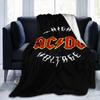 Новое 3D-печатное одеяло AC/DC Rock Band, мягкое фланелевое одеяло-плед, теплое одеяло из шерпы, для всех сезонов, для кроватей, дивана, офиса