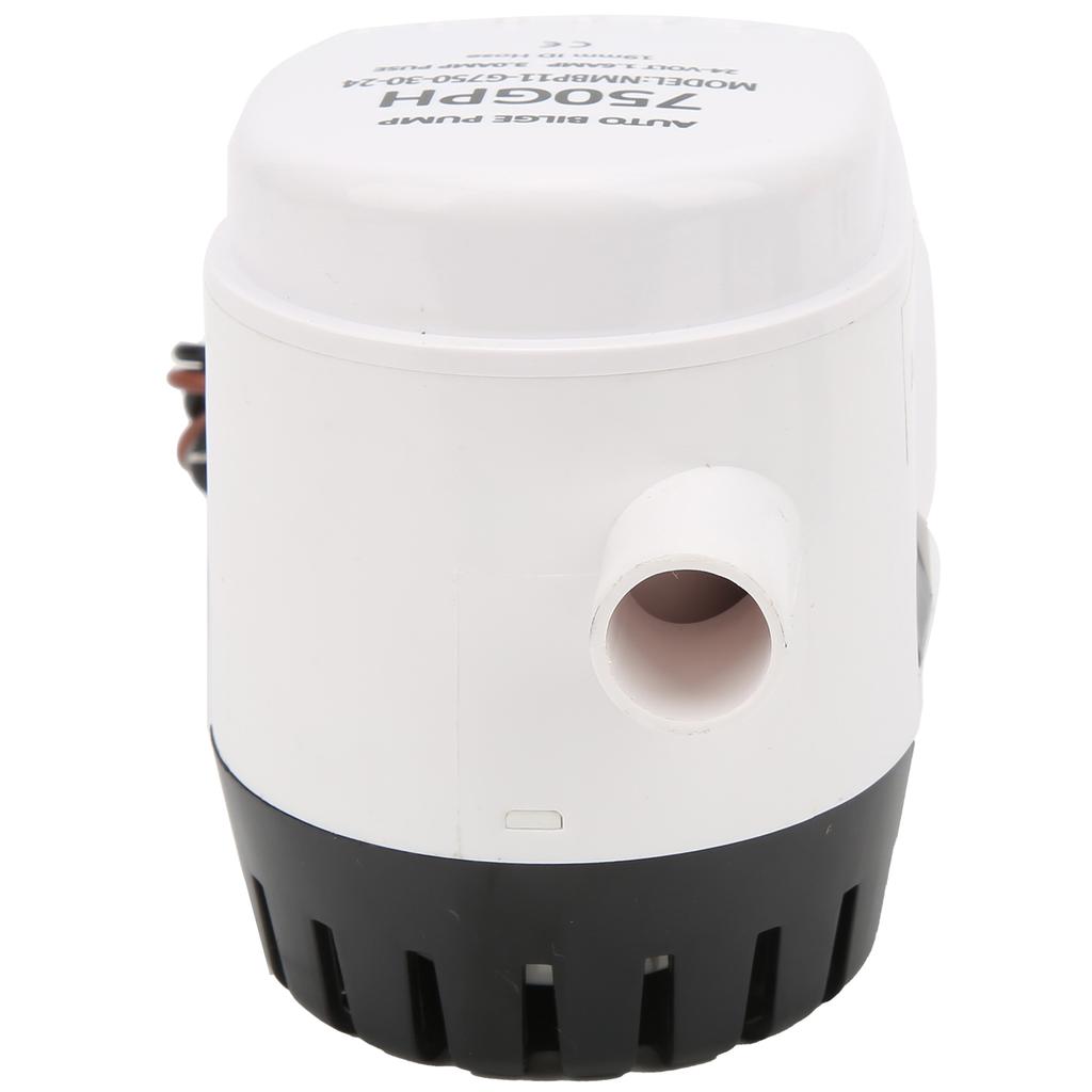 24В 750 галлонов/час Автоматический погружной трюмный насос Защита от коррозии и огня со встроенным поплавковым выключателем