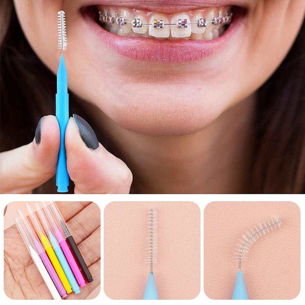 Disposable Brow Perm Brush Mini Clean Toothbrush Makeup Tools Eyebrow Brush