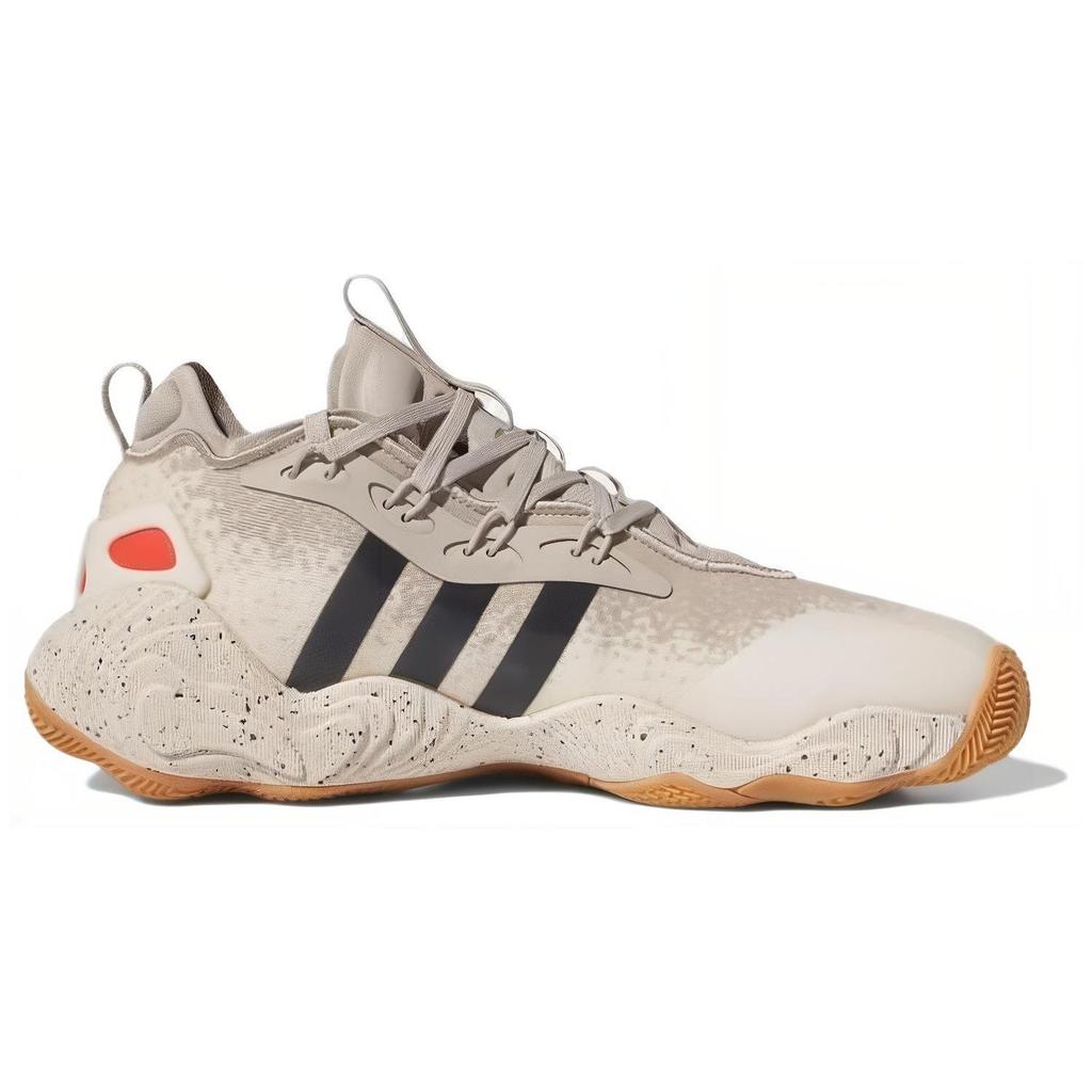 adidas Кроссовки унисекс Trae Young 3 Wonder Beige Cream Grey-Five Wonder-White IF5602