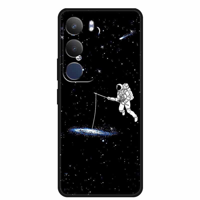 Чехол для Vivo Y19s 4G Y 19s 6.68" Мягкий силиконовый ТПУ чехол для телефона для Vivo Y19s Pro 4G Мультяшное животное Ударопрочный чехол Y19 s Pro 4G