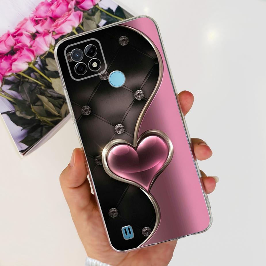 Чехол для Realme C21Y C25Y Милый Расписной Чехол Мягкий Силиконовый Чехол для Телефона Для Realme C25Y C 21 Y RealmeC21Y RelmeC25Y Задняя Крышка Сумки