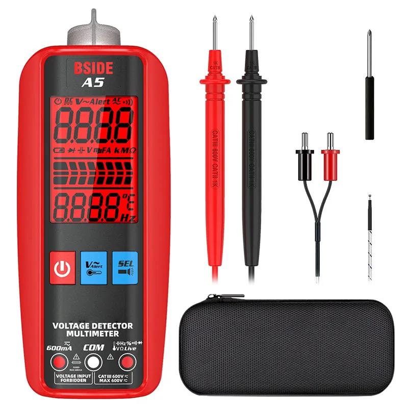 BSIDE A5 или A5X Высокоточный мультиметр Интеллектуальная цифровая электрическая ручка Полная функциональность Автоматический диапазон Ток 1 комплект