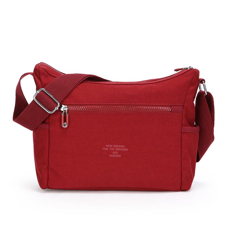 Женская наплечная сумка Легкая нейлоновая сумка Сумка кроссбоди для мамы