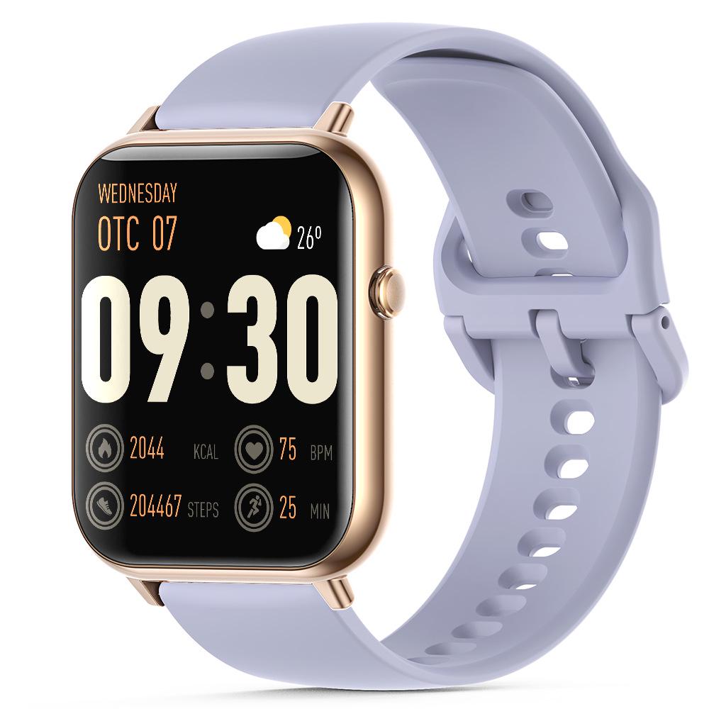 Модные смарт-часы Q19MAX: Мониторинг пульса и кислорода в крови, Bluetooth-звонки, водонепроницаемость IP68