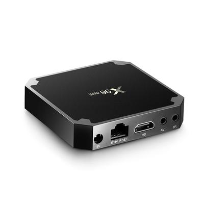X96mini Android 11.0 Smart TV Box Amlogic S905W2 UHD 4K медиаплеер 2.4G/5.0G двухдиапазонный WiFi AV1
