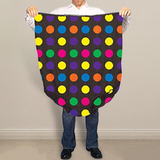 Трусы с забавной шуткой, большие леопардовые принты, эластичная талия в горошек, плиссированные мягкие костюмы клоуна на Хэллоуин