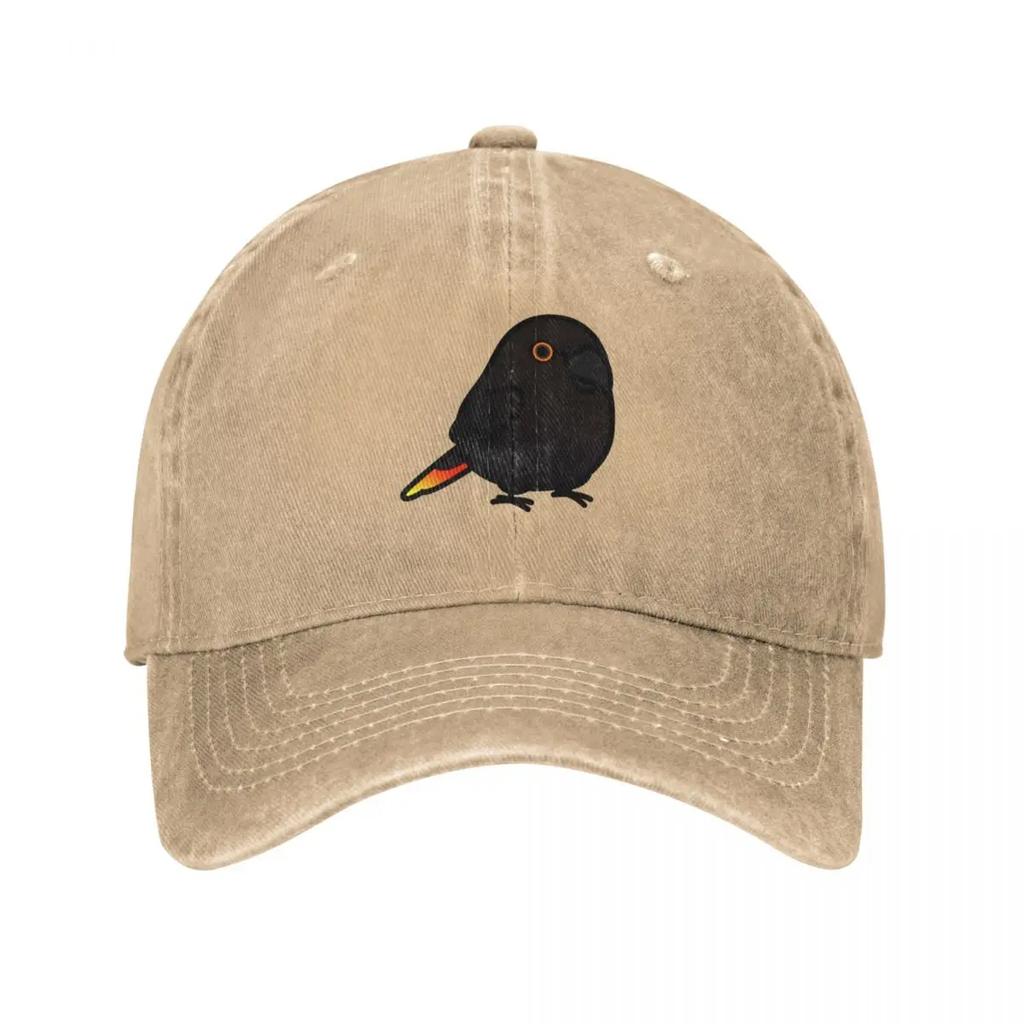 Пухлый Черный Лори Лорикет Бейсболка Кепка Snap Back Шляпа для Гольфа Козырек Пляжная Сумка Гольф Унисекс Женская