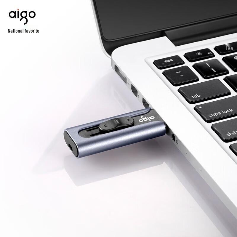 aigo U335 USB3.0 Metal Retractable Flash Drive