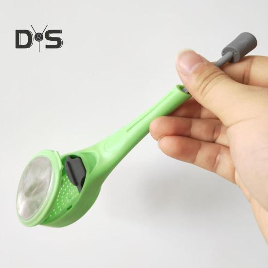 Легкий чайный фильтр с силиконовой ручкой, креативный портативный заварочный чайник для травяного чая