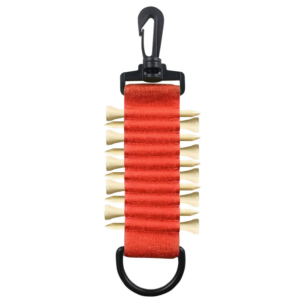 1Pcs Golf Hang Gloves Magic Tape with Carabiner Hook Skull Head Double-sided Small Hanging Can Be Hung On The Ball Bag Or Pants