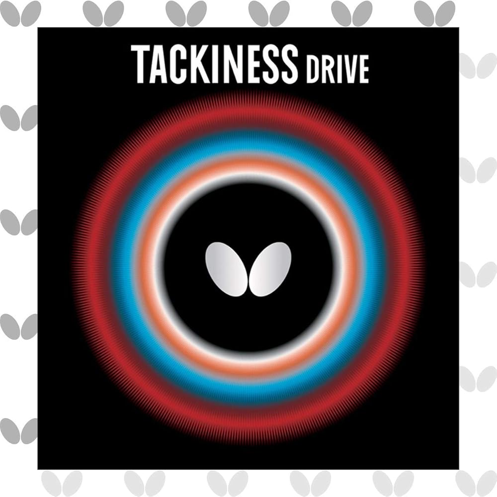 Накладка Butterfly Tackiness Drive 05410 Черная 278 A Настольный теннис 2,1 мм