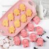 8Pcs Plastic Biscuits Mold Cookie Stamps Gingerbread Man Cookie Cutters Fondant Cake Mold Kitchen Pastry Baking Tool