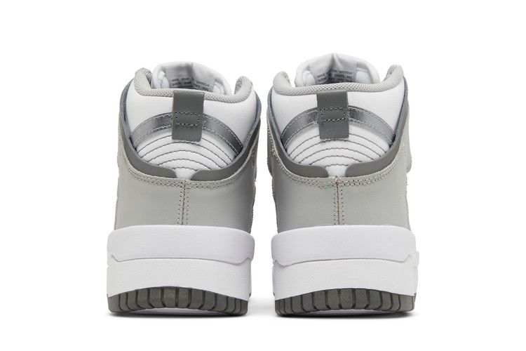 Women's Sneakers Nike Dunk High Up Light Smoke Grey (Women's) White/Silver-Light Smoke Grey-Light Smoke Grey