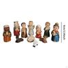 11Pcs Nativity Scene Manger Figurines Set Figures Resin 9cm Collectibles for Countertop