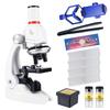 Microscope Set with LED Light 3 Types of Observation Independent Specimen Smartphone Beginner No-brand Source, Lenses, 100x, 400x, 1200x, Experiment,