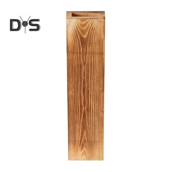 Деревянная настенная ваза для фермерского дома, настенный декор, держатель для растений, стебли эвкалипта, цветы