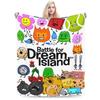 Bfdi Битва за Остров Мечты Плед Супер Мягкий Флис Новинка Подарок Пледы Одеяло