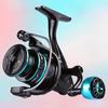 Spinning Reel with Metal Body for Saltwater Fishing, Long Distance Casting, Lure Fishing, and More