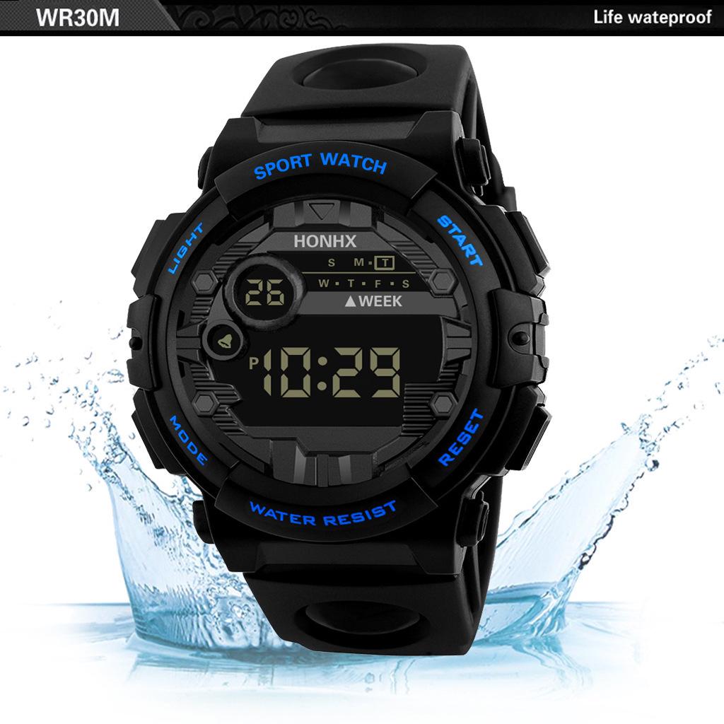 HONHX Multifunctional Luminous Alarm Clock Watch for Men, Women, and Children.