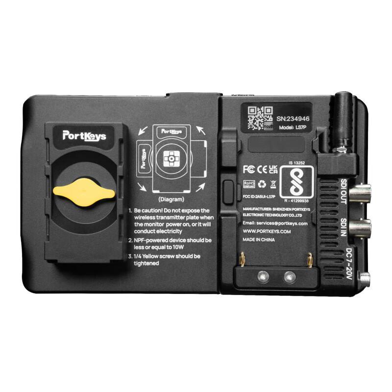 PORTKEYS LS7P 7-inch HDMI/SDI Camera Monitor