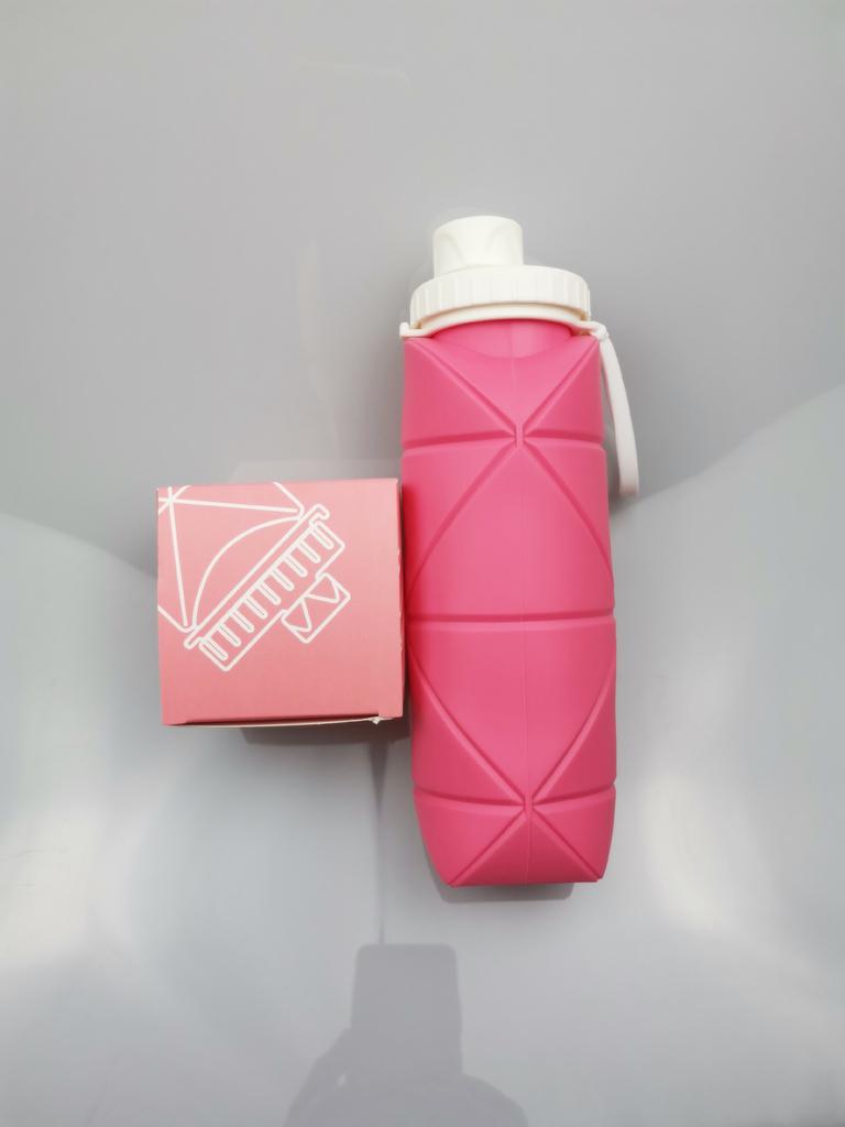 Портативная мини-силиконовая складная чашка для воды для занятий спортом на открытом воздухе, телескопическая компрессионная чашка большой емкости