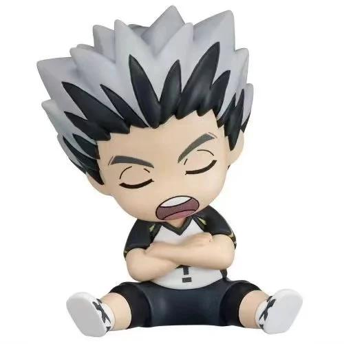 Genuine Gacha Haikyuu Shoulder To Shoulder Sitting Figure Shoyo Hinata Tobio Kageyama Action Figure Toys