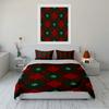 Christmas Pattern Duvet Cover Set Bedding set (1 duvet cover, 2 pillowcases, duvet not included)