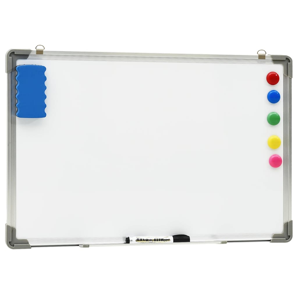 Magnetic Whiteboard White 60 x 40 cm Steel