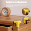 4PCS Baby Safety Desk Table Corner Protector Edge Protection Corner Guards Anticollision Strip