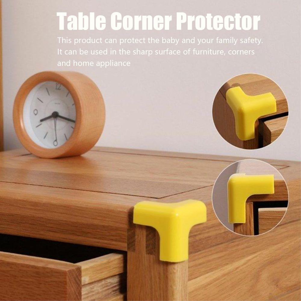 4PCS Baby Safety Desk Table Corner Protector Edge Protection Corner Guards Anticollision Strip
