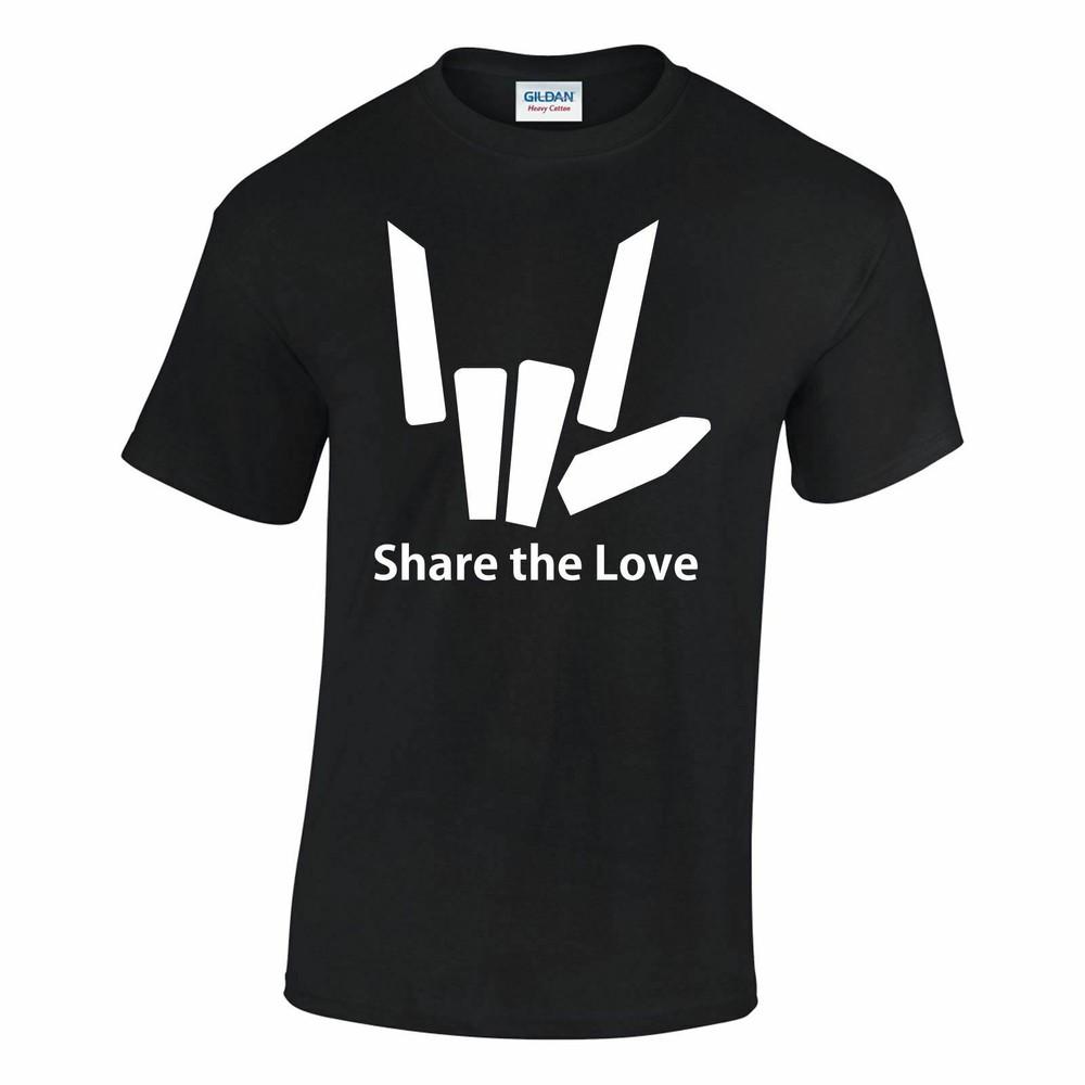Share The Love Kids Adult T-shirt Unisex T-shirt Top Tee