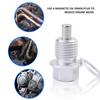 Magnetic Oil Drain Strength Plug High Alloy Aluminum Magnet M14x1.5 Threaded Sump Drain