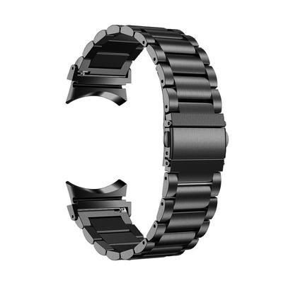 Для Samsung Galaxy Watch7 44мм 40мм Ремешок для часов из нержавеющей стали 3-звенный браслет