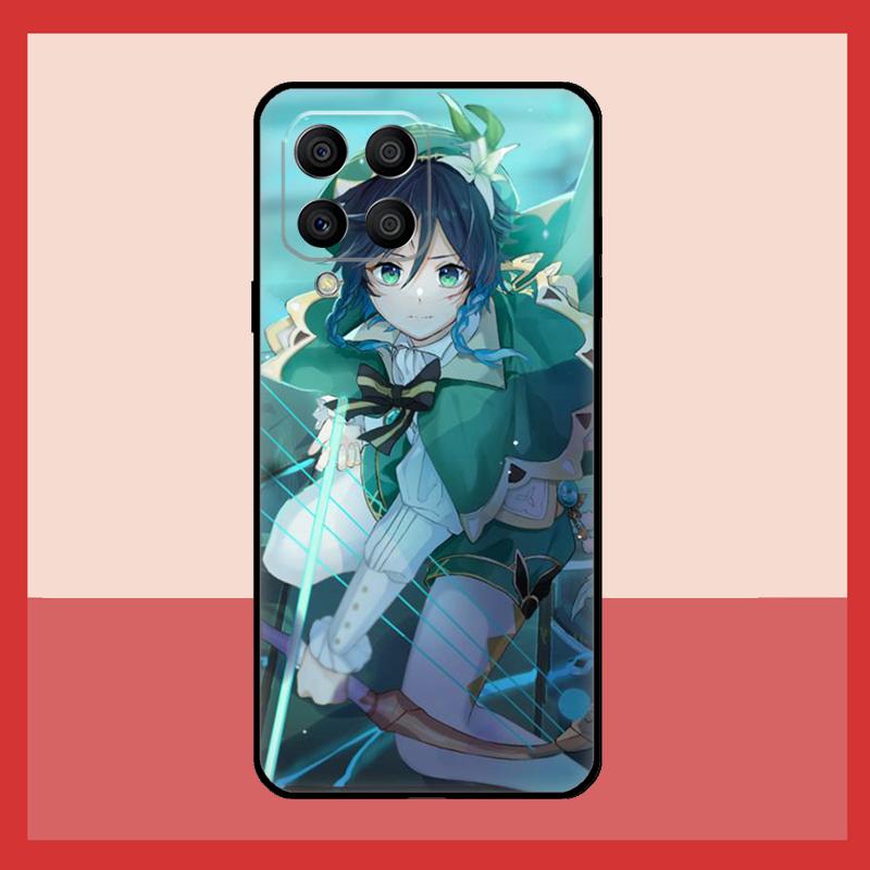 Чехол Genshin Impact Venti для Samsung Galaxy M52 M32 M53 M16 M11 M21 M31 M35 M12 M13 M14 M15 M36 M56 M55 M34 M54