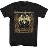 Hollywood Vampires Bat And Skeletons Black Music Shirt
