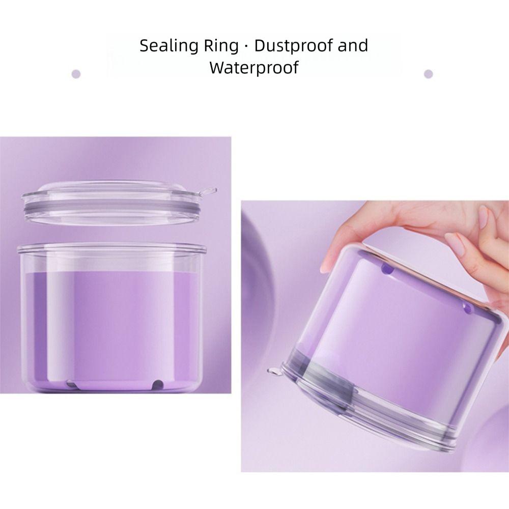 Portable Denture Soaking Cleaning Box Universal Cleaning Tooth Storage Case  Oral Care