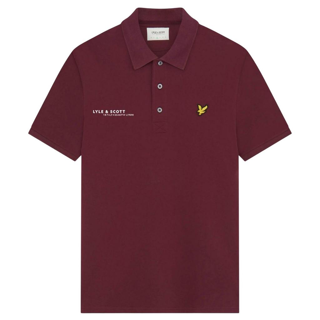 Lyle & Scott Mens Coordinates Polo Shirt