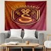 Galatasaray Sk logo Tapestry for Bedroom Aesthetic Classroom Tapestries Wall Hanging for Living Room Dorm Office,Ideal Creative Gift