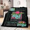PokeMon Anime Print Blanket Warm Comfortable Flannel Blanket Suitable for Bedrooms, Sofas, Beds, Chairs, Picnics, Travel