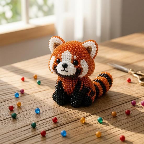 3D Набор с бисером Животные, Набор для вышивания бисером DIY для начинающих, Ручная работа, Животное из бисера Корова Хайлендская/Бабочка/Сова для взрослых, Подростков