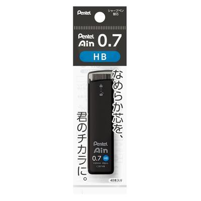 Стержни для автоматической ручки Pentel Ain 0,7 мм HB XC287-HB
