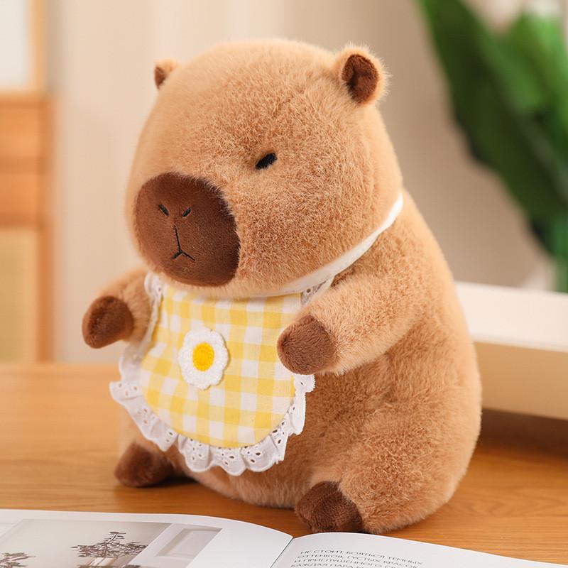 And Cuddly Soft Capybara Plush Doll Cozy Stuffed Animal Excellent Gift Kids For