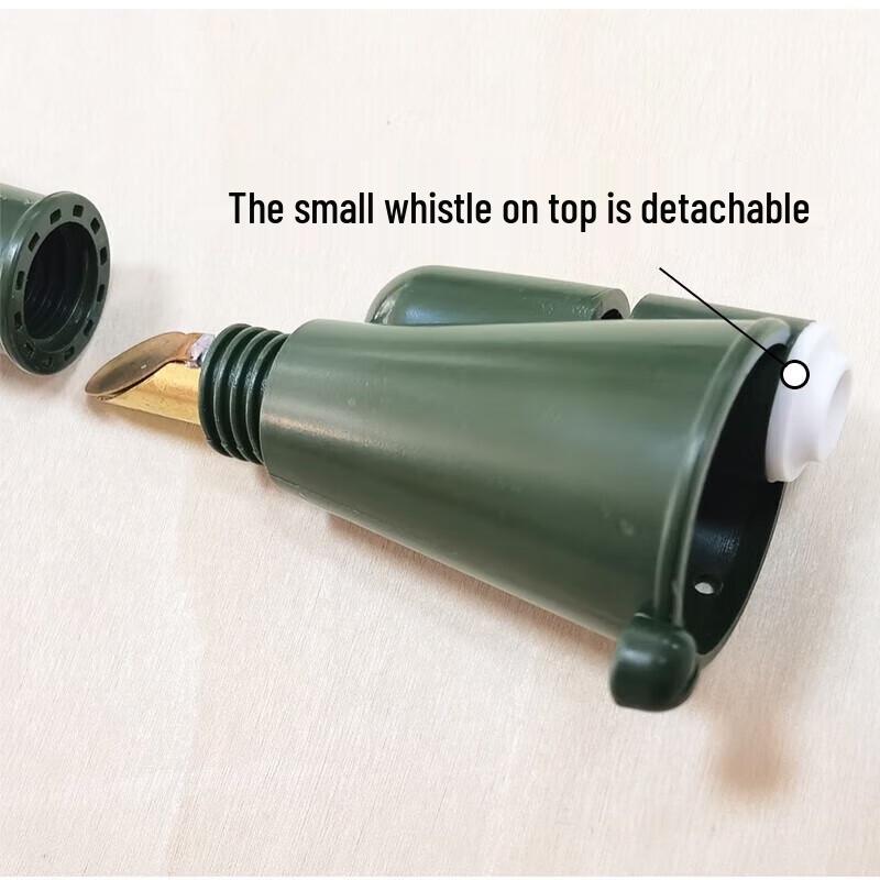 Red and White Training Command Flag with Signal Light