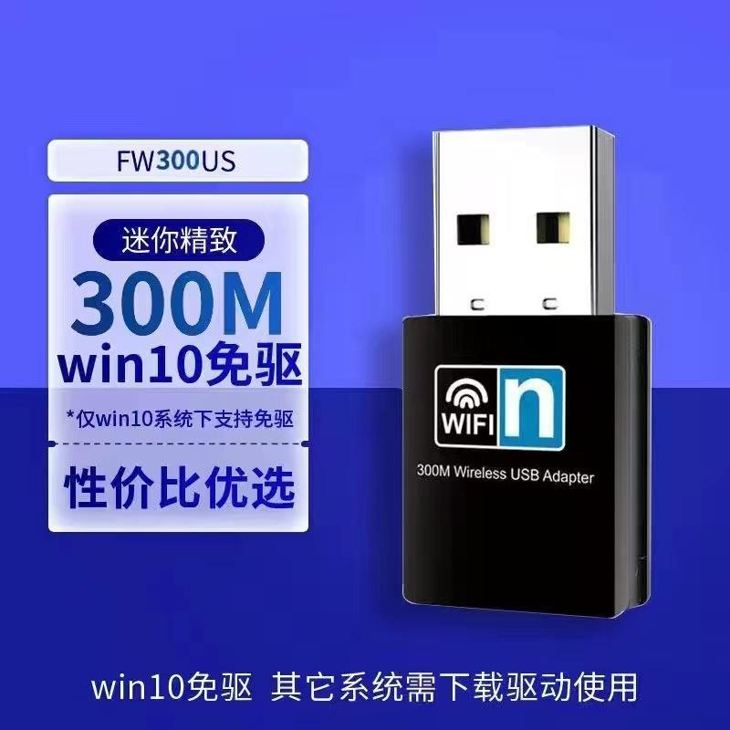 Мини внешний USB беспроводной сетевой адаптер для настольного компьютера, ноутбука, сетевой WiFi передатчик-приемник, не требующий драйверов