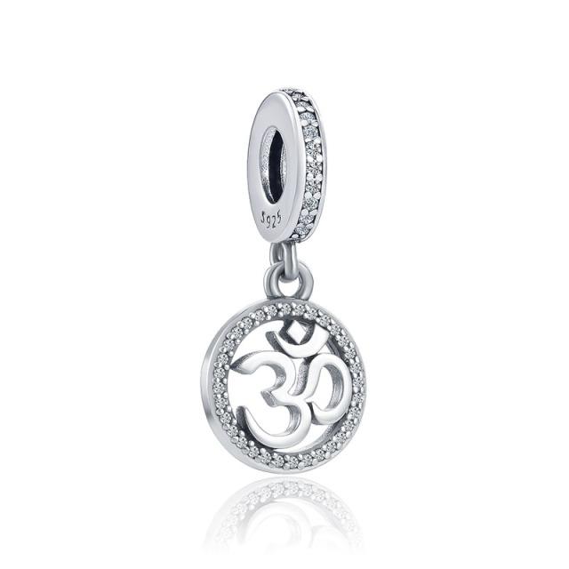 925 Sterling Silver Metal Beads Sister Pendant Family Flower Charm Fit Original Charms Silver 925 Bracelet Genuine Gifts